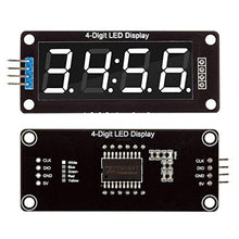 KinshopS Display del Tubo dell'orologio a 7 segmenti TM6537 a 4 LED Digitale da 0,56 '' per Arduino