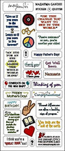 Gandhi Quotable Notable - Die Cut Silhouette Greeting Card and Sticker Sheet