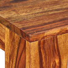 vidaXL Legno Massello di Sheesham Panca Ingresso Rustica Panchina Arredo Casa