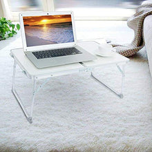 AWJ Tavolo da Letto Pieghevole per Laptop, Tavolo da Picnic, Supporto per Lettura su Supporto per Notebook, scrivania per Computer, Tavolo da Pranzo per Picnic da Campeggio portat