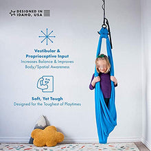 Altalena Terapeutica Interna Bambino Con Esigenze Speciali In Lycra Ideale Per Autismo, Adhd, Asperger E Integrazione Sensoriale Amache Da Coccole ( Color : Dark green , Size : 150x280CM/59×110in )