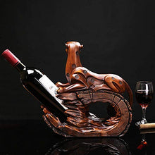 LHQ-HQ Europea Retro Style Creativo Pardo d'oro Wine Rack.