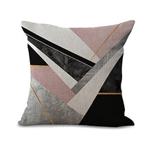 MY-G1029-01 - Federa per Cuscino in Cotone, Motivo: Mosaico Geometric