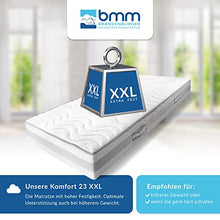 BMM Comfort Materasso 7 Zone 160x200 cm in durezza H3 Rigido, Altezza 23 cm