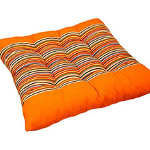 Alien Storehouse Cuscino da 16"x16 Soft Square Cuscino per Sedia/Pad Cuscino per Cuscino Cuscino per Pavimento Arancione