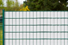 Strisce da Giardino in polyrattan per Tappetino Doppio, Bianco, 2,53 x 0,19 m