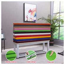 Cuscino per Panca da Giardino Esterno Soffice e Comodo,per Panchine da Giardino e Dondoli-Viola 120×35×5cm(47×14×2in)