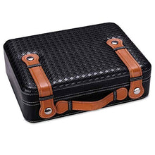 ZLMMY Nero Portable Cigar Idratante - portasigari di Corsa con umidificatore e igrometro