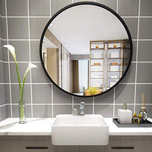HFFFHA Specchio da Parete Specchio Rotondo Toilette Bagno dell'hotel Specchio da toeletta Specchio da Bagno Specchio Decorativo Specchio da Incasso