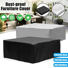 Fablcrew Copertura Quadrata per Molle Calde Impermeabile e Antipioggia UV Copertura Vasca idromassaggio Copertura Antipolvere per Piscina