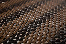 Paravento per balcone, 10 cm x 10 cm, in rattan sintetico