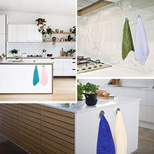 Porta asciugamani, porta strofinacci, gancio per asciugamani, morsetto per asciugamani, autoadesivo, senza fori, per bagno, cucina e casa, 4,2 x 2,2 cm, set da 3 pezzi