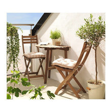 Ikea ASKHOLMEN - Tavolo da balcone smaltato, 70 x 44 cm