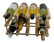 DS Wineware - Portabottiglie per 12 bottiglie 4 x 2 cm, completamente assemblato, in pino naturale certificato FSC