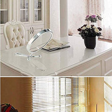 Specchio per Il Trucco, Specchi Portatili con Manico Specchio Cosmetico Ingrandito 3X - Specchio Cosmetico Rotondo da 6 Pollici per Il Piano del Tavolo della Camera da Letto del Bagno