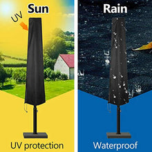#N/V Copertura Ombrello Impermeabile Copertura Ombrello Parasole Con Cerniera Esterna