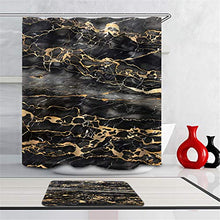 LIYAN Combinazione Bagno. Immagini Chiare E Colori Vivaci Rendono Il Tuo Bagno Pieno di Vita. Accessori da Bagno. Modello in Marmo Nero.