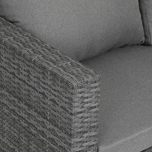 Greemotion Gomera Divano da Giardino, Alluminio, Grigio, ca. 140 x 64 x 75 cm