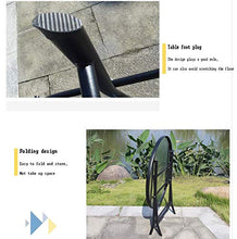 SCDXJ Pezzi Tavolino da Giardino Pieghevoli, Mobili da Esterno per Giardino,Terrazza e Balcone,A-70cm*70cm-Square