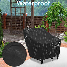 perfecthome Fodera per Sedia da Giardino 210D Nera, Copertura Protettiva per mobili da Tavolo Impermeabile, Copertura Impermeabile per Giardino all'aperto, Copertura Protettiva per Sedia da functional