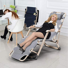 JFFFFWI Lettini Prendisole Lettini da Esterno Sedie a Sdraio Sedia da Giardino reclinabile Sedie Zero Gravity Relaxer Reclinabile Lettino Pieghevole Regolabile