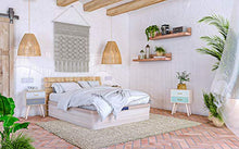 Suarez Indira A3 Mobile Multiuso, 40x24x55,3 H cm, Rovere, Verde, Fantasia, MDF