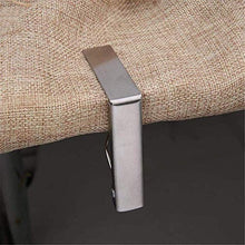 Wacemak1r - Supporto per tovaglia in acciaio inox, per feste, picnic, 4 pezzi
