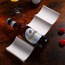 Cabilock - Portabottiglie in plastica per bottiglie di vino, per frigorifero, cucina, casa