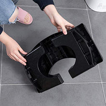 Sgabello per bambini，Sgabello da bagno pieghevole antiscivolo per bambini per allenamento vasino，Toilette antiscivolo per bagno Sgabello a due gradini，Sedia da doccia in plastica per cucina Bagno