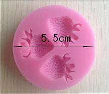 SaySure - 1PCS Silicone molds for Cakes,Strawberry Silicone Mold Soap,Fondant Candle molds,Sugar Craft Tools, Chocolate Moulds