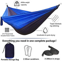 LHAHGLY Hammock 210t Nylon Paracadute Amaca d'asta Leggera da Esterno Camping Portable Single Hammock Durata Support hamac Bois