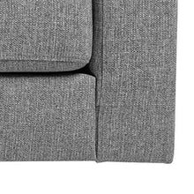 Amazon Brand - Movian Ticino - Divano a 2 posti e mezzo, 88 x 210 x 88 cm (Lu x La x A), grigio - Arredi Casa