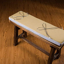 JHuanic - Cuscino per panca da giardino, per esterni e patio, per interni, resistente, lavabile, con cerniera per 2 o 3 posti, Blu, 30x150x3cm
