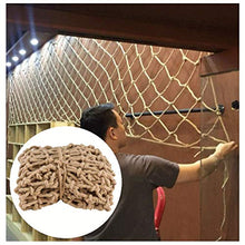 WEIFAN Rete Anti-Caduta Rete di Canapa di Iuta Rete di Sicurezza per Balcone/per Bambini Accessori per parchi Giochi Rete di Sicurezza per Bambini