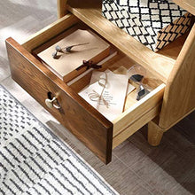 FGDSA Comodino in Rovere Armadietti da Camera da Letto minimalisti Moderni, Robusto e Durevole Resistente alla corrosione, scaffale rispettoso dell'ambiente