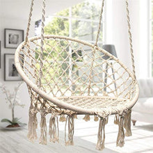 PIJN Amaca Sedile in Legno Intrecciata Ad Hammock A Maglia Amaca Portatile
