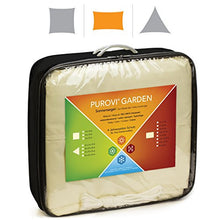 Purovi Vela Parasole Rettangolare | Varie Dimensioni | Schermo UV | in PES Impermeabile | 3,5 x 5 m