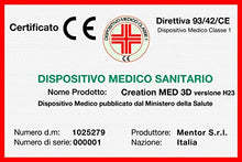 MENTOR - Materasso Memory Med H1 Piazza E Mezzo 120x190 Creation Med H23 DISP. Medico DETRAIBILE 7 cm di Memory, Onda ad 11 Zone di portanza differenziata, sfoderabile e Lavabile.