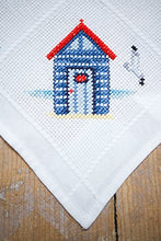 Vervaco - Tovaglia Maritim, Aida in cotone, multicolore, 80 x 80 x 0,3 cm
