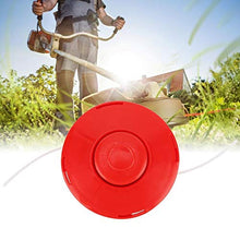 Rockyin Strimmer Bump Line Feed decespugliatore Erba Sostituzione Testina Universale (Red)
