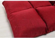 Pillow pillow Pieghevole Indietro Vita Pad95 * 10cm (Colore : Brown, Dimensioni : 110 * 12cm)