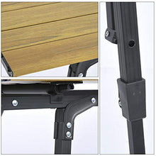 SALUTUYA Tavolo da Picnic Portatile da Tavolo Antiscivolo Resistente, per parchi