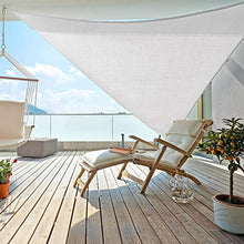 Windhager 10975 Tenda a vela Patio (3,6 x 3,6 x 3,6 m), bianco