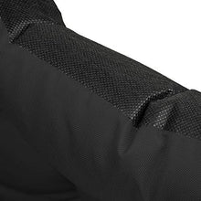 SuperKissen24. Cuscino per Bancale Divano Pallet 120x80 cm con Schienale 120x38 cm Seduta Impermeabile e Comodo per Divanetti da Esterno - Nero