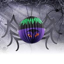 ARTFFEL Vola 2pcs Halloween Lanterne appese Delicato Creativo Modello di Grandi Dimensioni Spider Tatuaggi Lanterna Luce Scene Bonus for Ambientazione Esterna Partito .Compleanno
