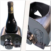 eXODA Portabottiglie per Vino in Metallo Caravan Camper Oma