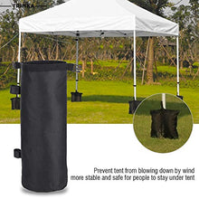 RBSD Pesi delle Gambe della Tenda, Pesi del baldacchino Accessori della Tenda Nera, Tessuto Oxford 600D per ombrellone da Giardino a baldacchino Pop-up