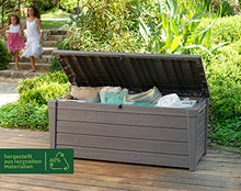 Keter Brightwood 17194454 Baule da Giardino cassapanca per Esterno, 455 l