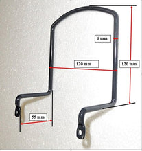 Accessori per letto elettrico da avvitare cromato
