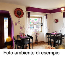 yelloo Set 2 SGABELLI Angolo Bar ARREDO SEDIE Cucina Salotto Colore Nero MOD. LIGNANO